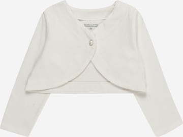 STACCATO Knit Cardigan in White: front