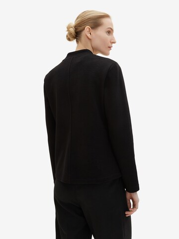 TOM TAILOR Blazer in Black