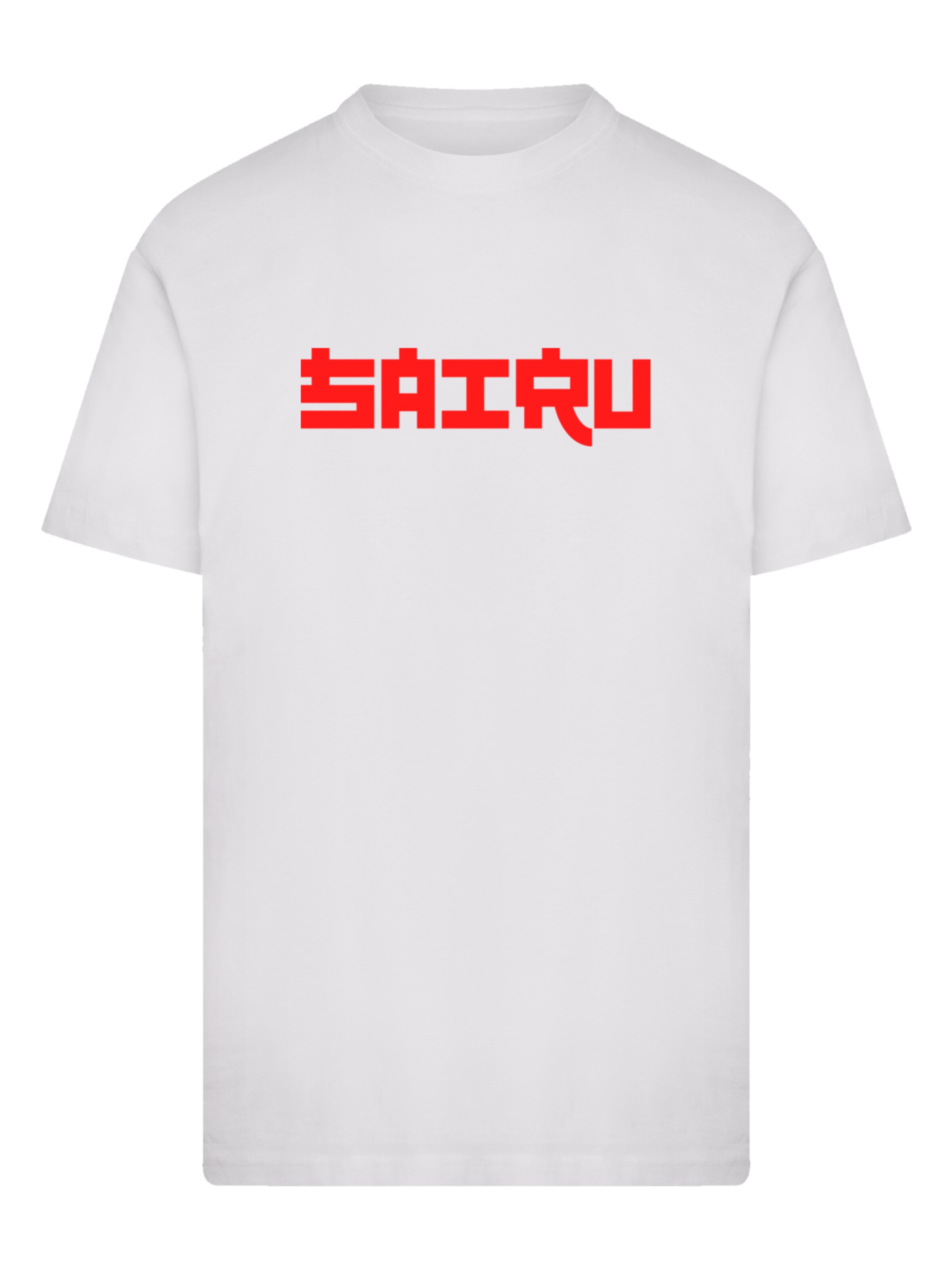 T-Shirt 'Koi Fish Japan Streetstyle' F4NT4STIC en blanc : devant