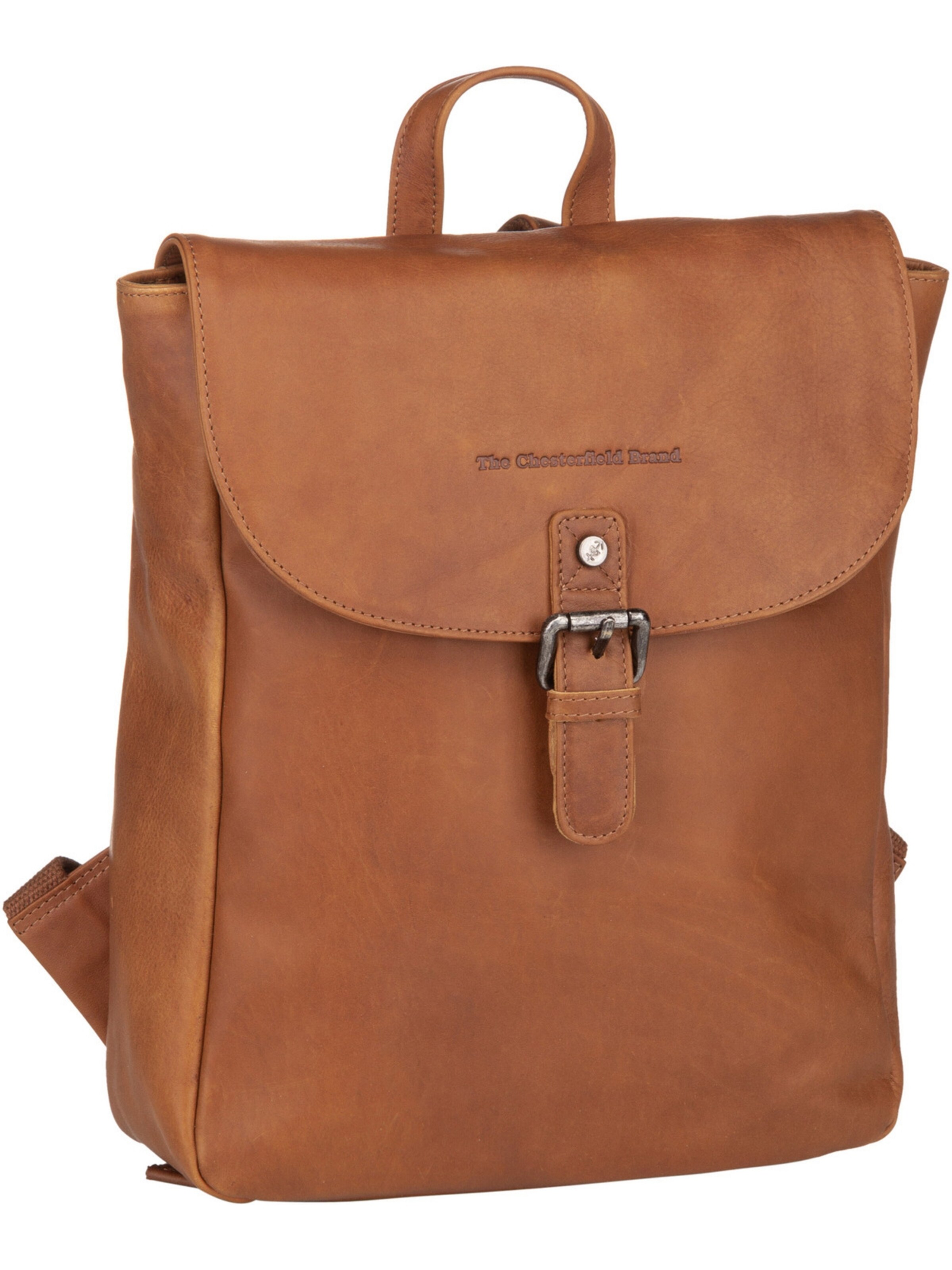 The Chesterfield Brand Backpack in Brown: front