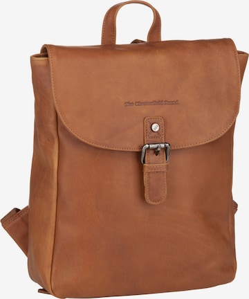 The Chesterfield Brand Backpack in Brown: front