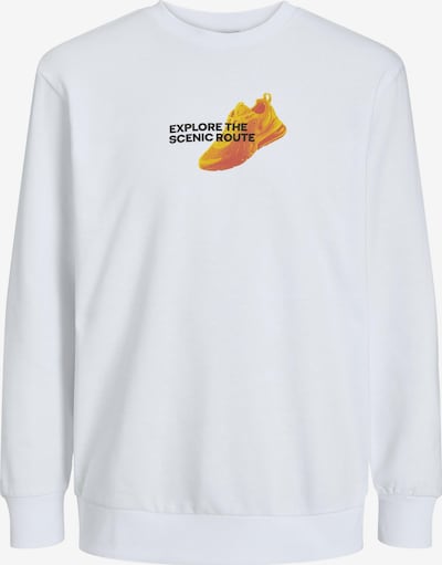 JACK & JONES Sweatshirt 'EDITION' in weiß, Produktansicht