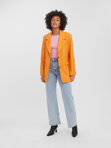 VERO MODA - Blazer 'Josefine' em laranja