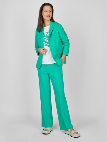 Lovely Sisters Loose fit Pleated Pants 'Hope' in Green: front