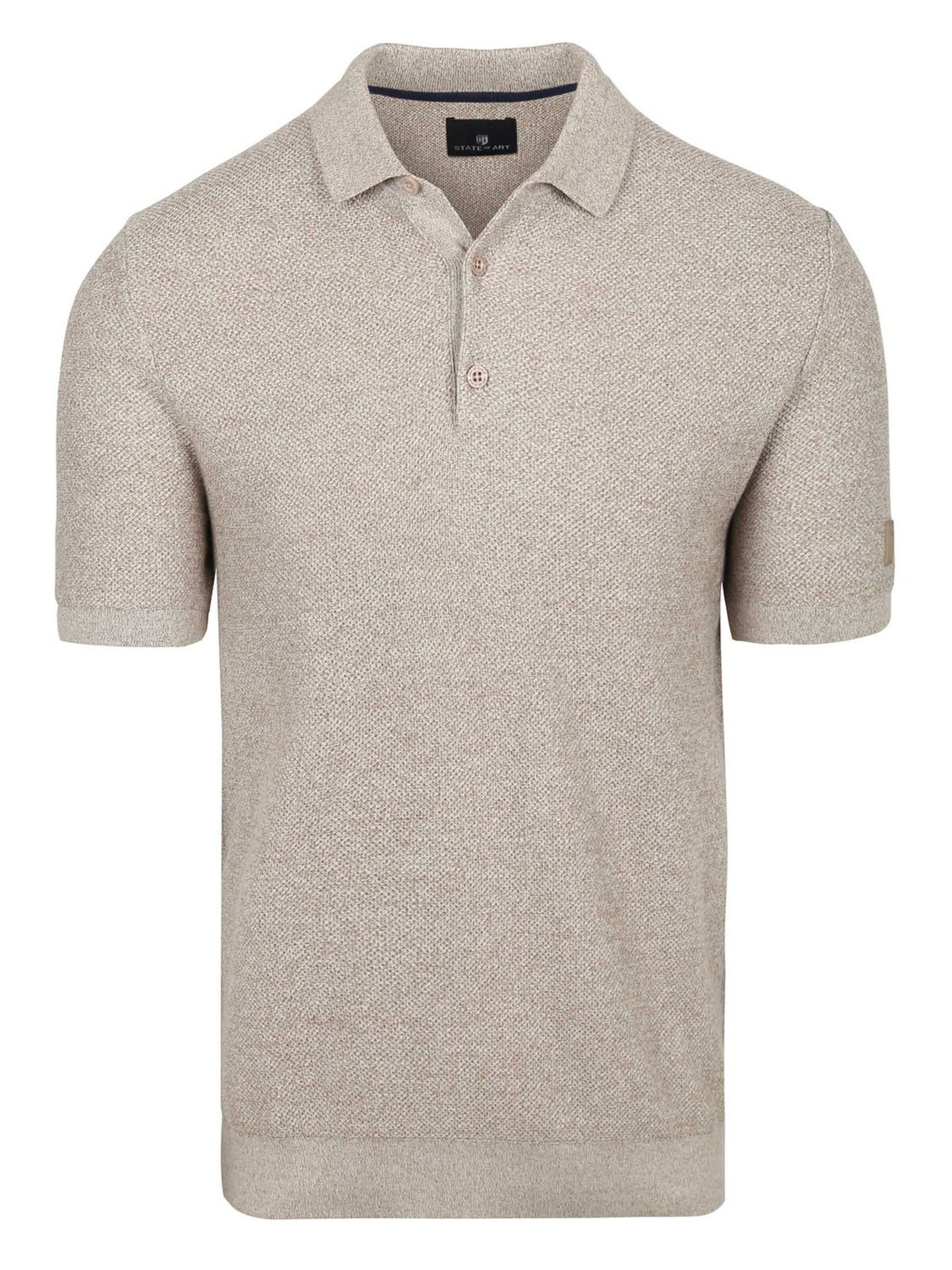 State of Art Shirt‌‌ in Beige: Vorderseite