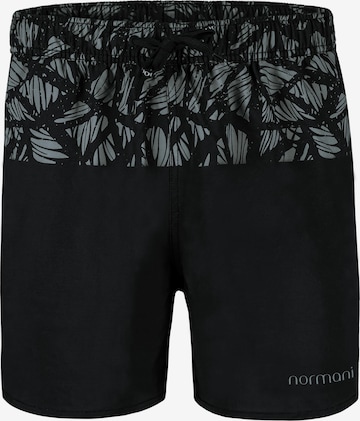 normani Board Shorts 'Lahaina' in Black: front