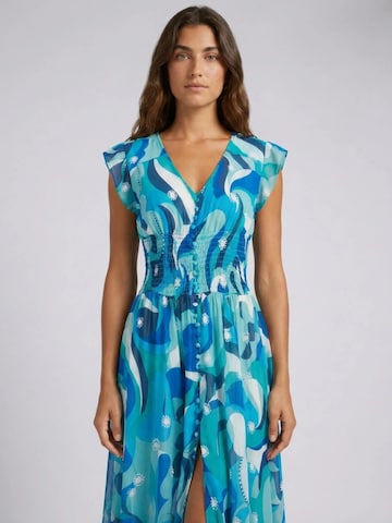 Abito 'Robe Longue Scarlett' di Miss June in blu: frontale