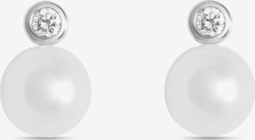 YAMŌKO Earrings in White: front