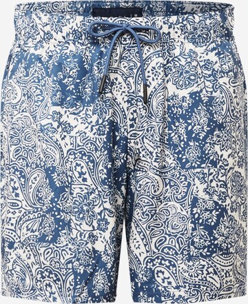 Pantalon 'SATURDAY' Abercrombie & Fitch en bleu : devant