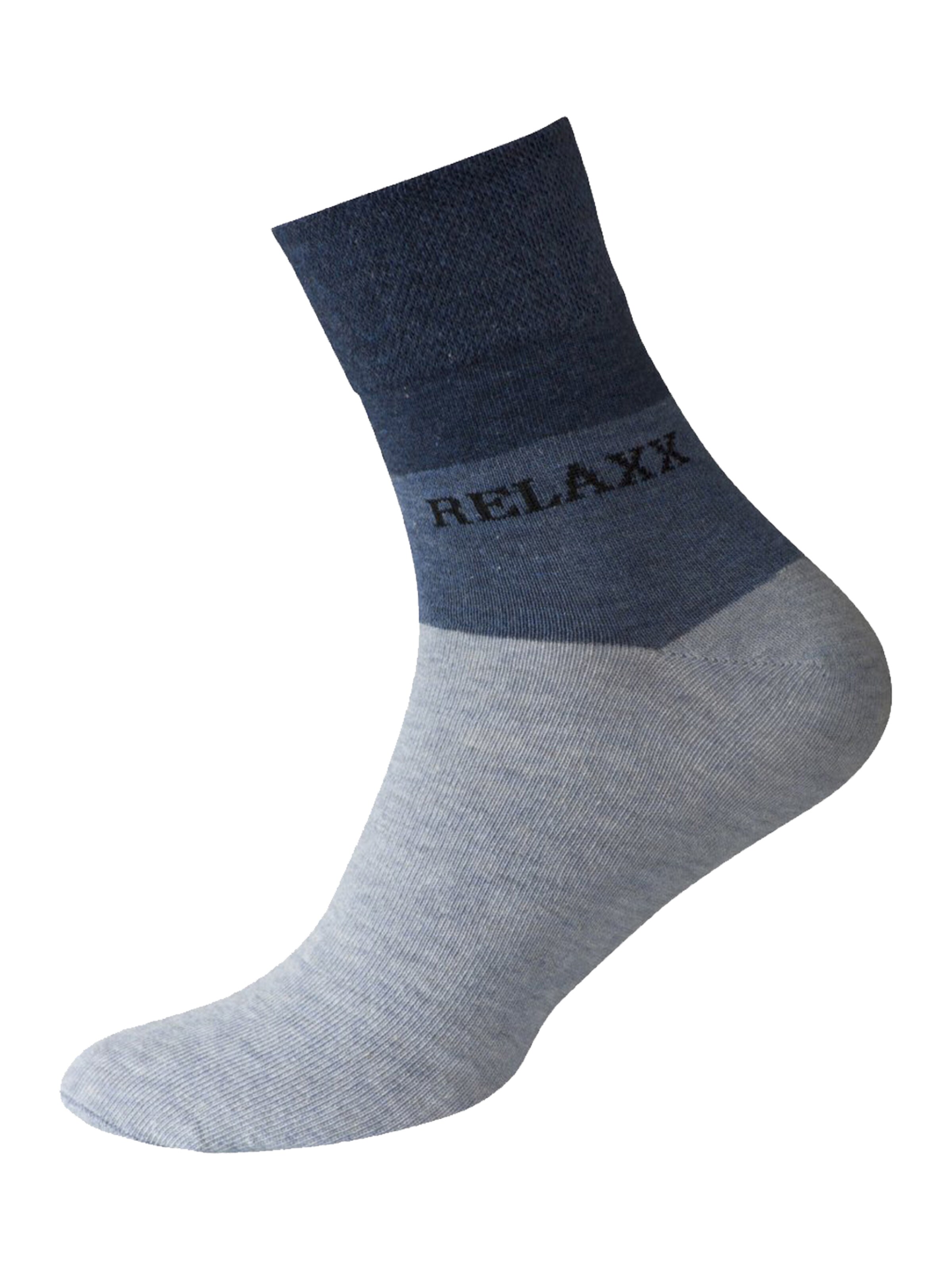 Cotton Prime - Meias 'Relaxx' em azul