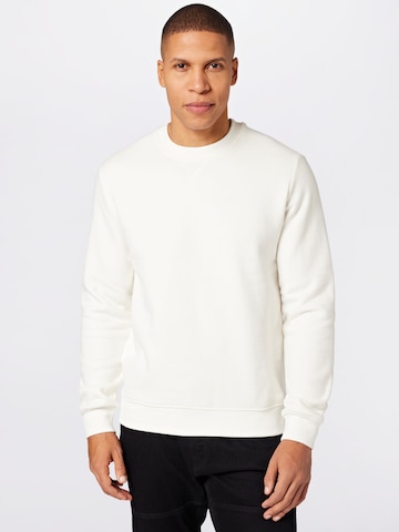 Sweat-shirt s.Oliver en beige : devant