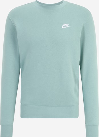 Nike Sportswear Средняя посадка Свитшот в Синий: спереди