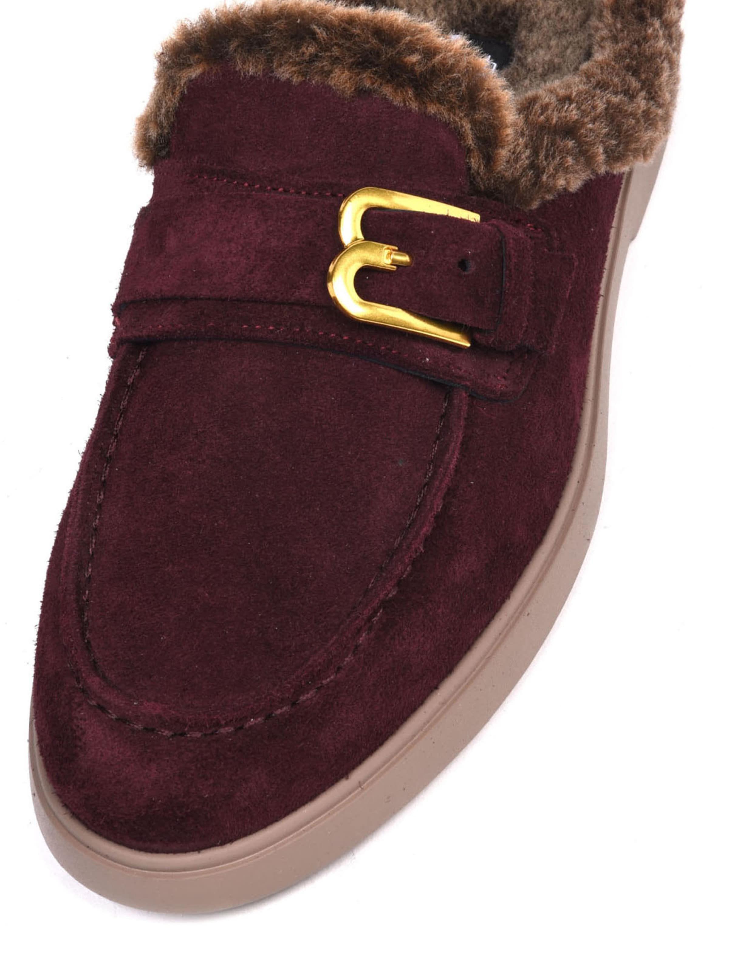BALDININI Huisschoenen 'Sabot' in Rood