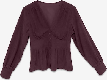Camicia da donna 'VILJA' di VERO MODA in rosso: frontale