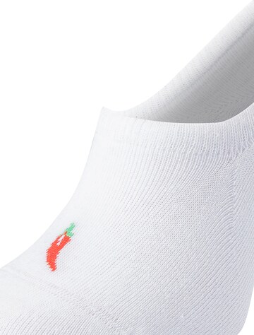 Chili Lifestyle Ankle Socks in White