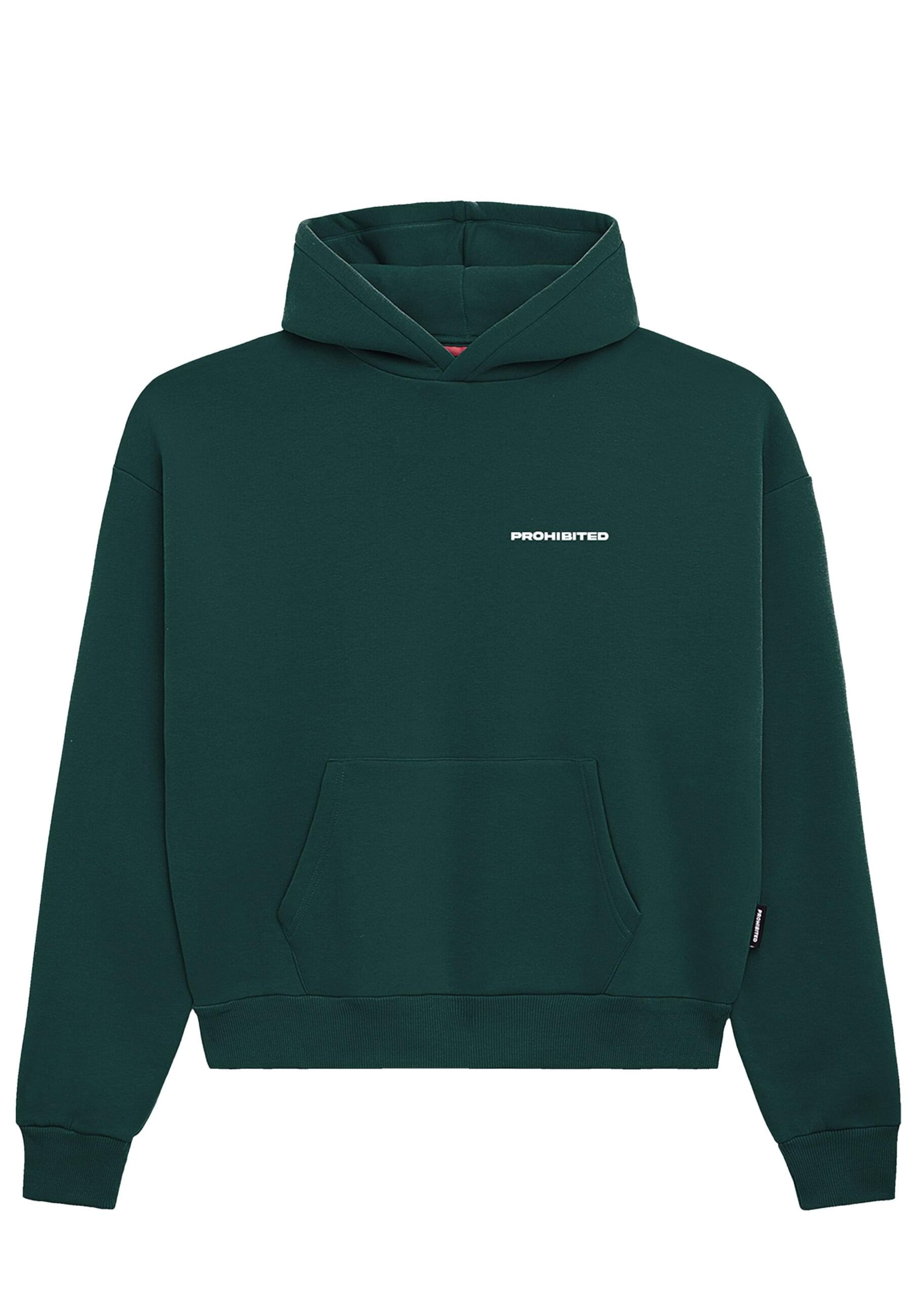 Prohibited Mikina - Zelená: predná strana