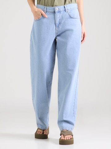 TOPSHOP Baggy Джинсы 'LOWRIE' в Синий: спереди