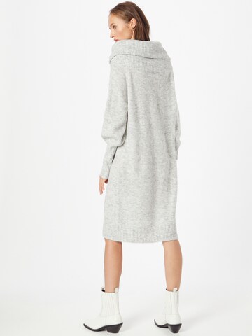 ONLY Knitted dress 'Stay' in Grey