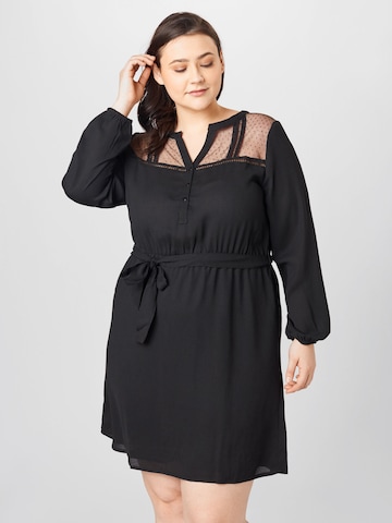 ABOUT YOU Curvy Dress 'Greta' in Black: front