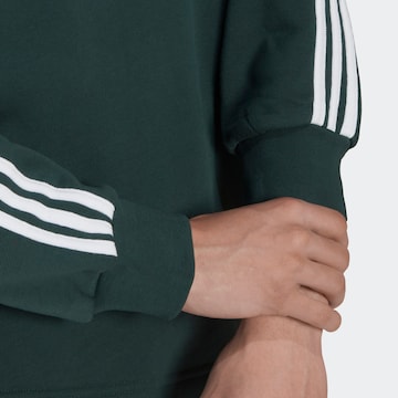 ADIDAS ORIGINALSSweater majica 'Adicolor 3-Stripes ' - zelena boja