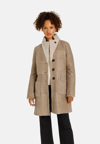 Werner Christ Winter Coat 'Dunja CW' in Beige: front