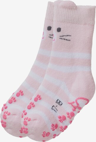 STERNTALER Ponožky 'Katze' – pink