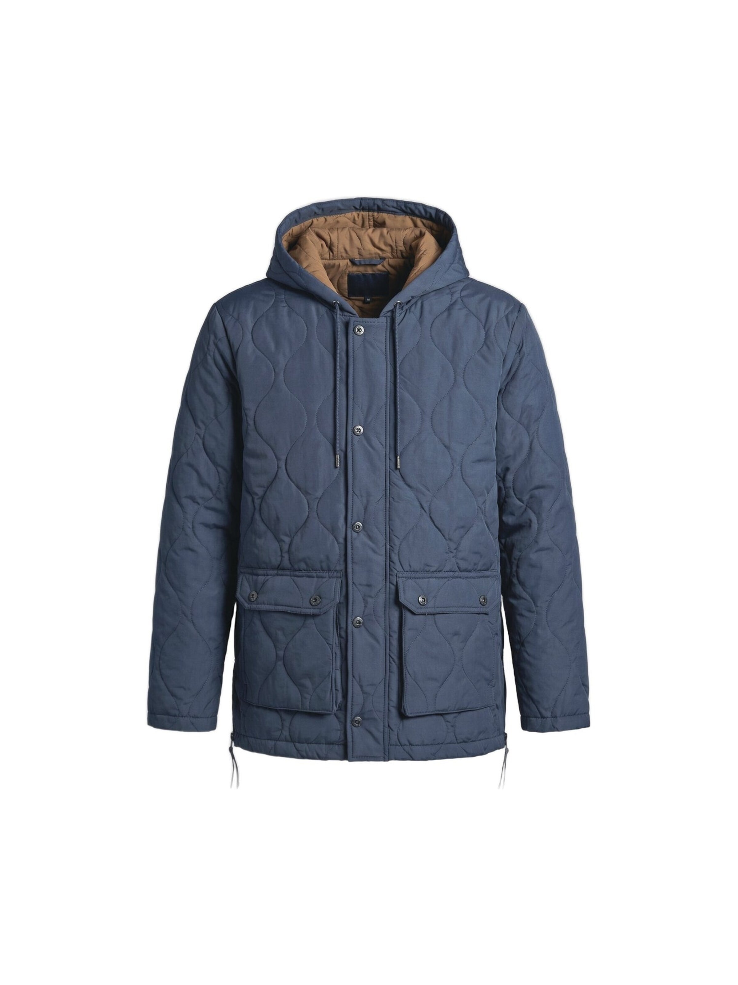 Veste mi-saison Taion en bleu : devant