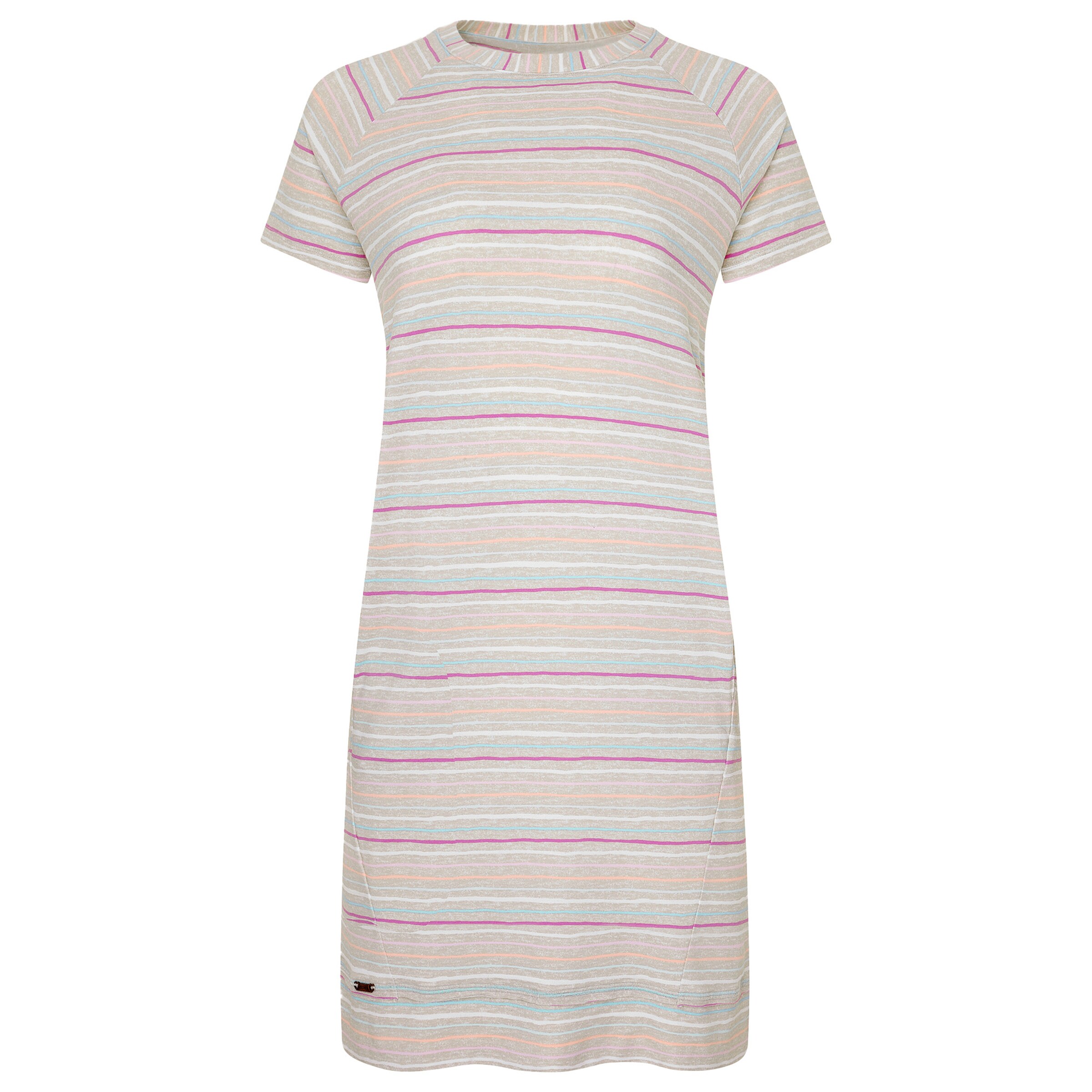 JOCKEY Nachthemd in aqua / grau / dunkelpink / weiß, Produktansicht