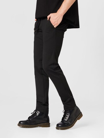 bugatti - Pantalón en negro: frente