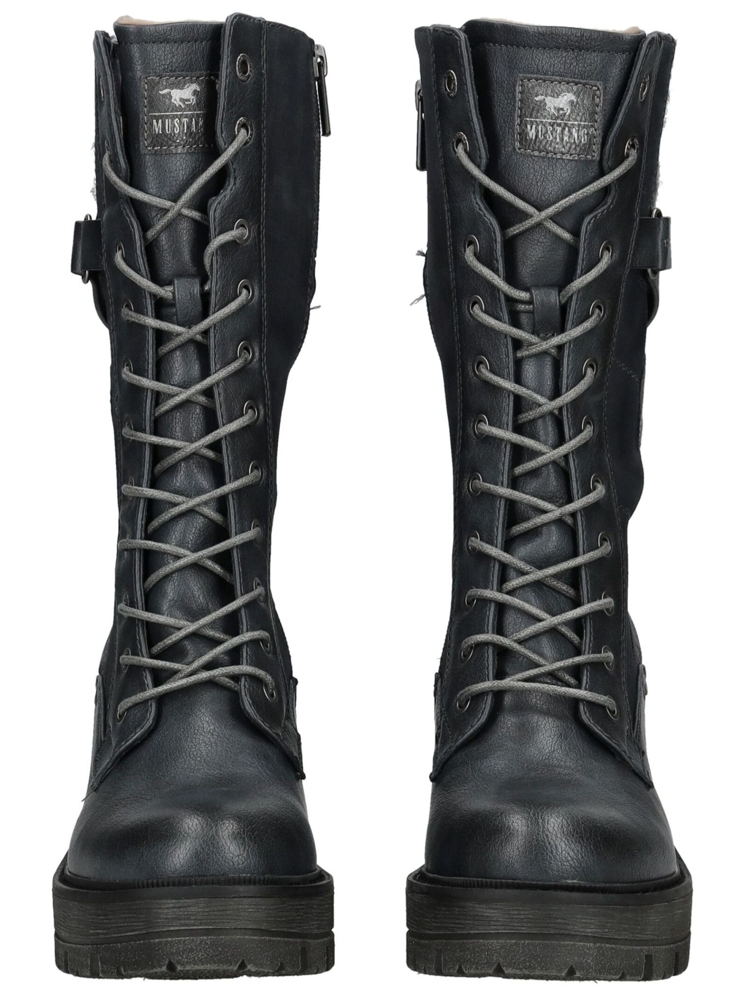 MUSTANG Lace-up boot in Blue