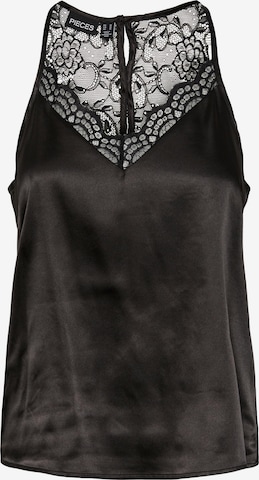 PIECES Blouse 'SKYE' in Zwart: voorkant