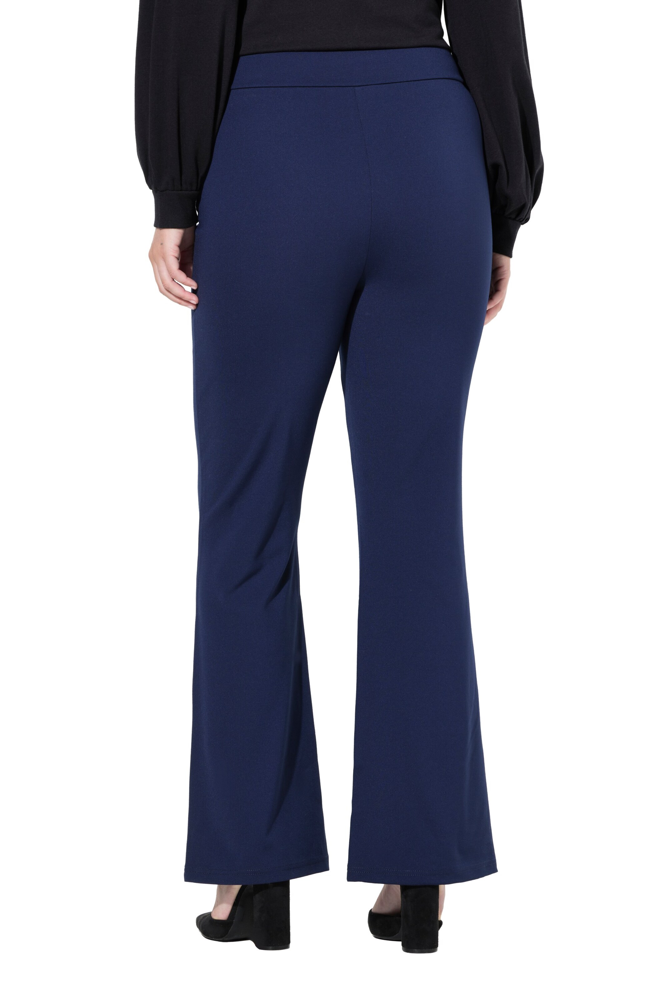 MIAMODA Flared Leggings in Blauw
