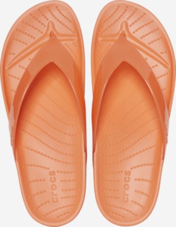 Crocs T-bar sandals in Orange