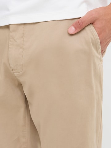 Casual Friday Слим фит Панталон Chino 'Viggo' в бежово