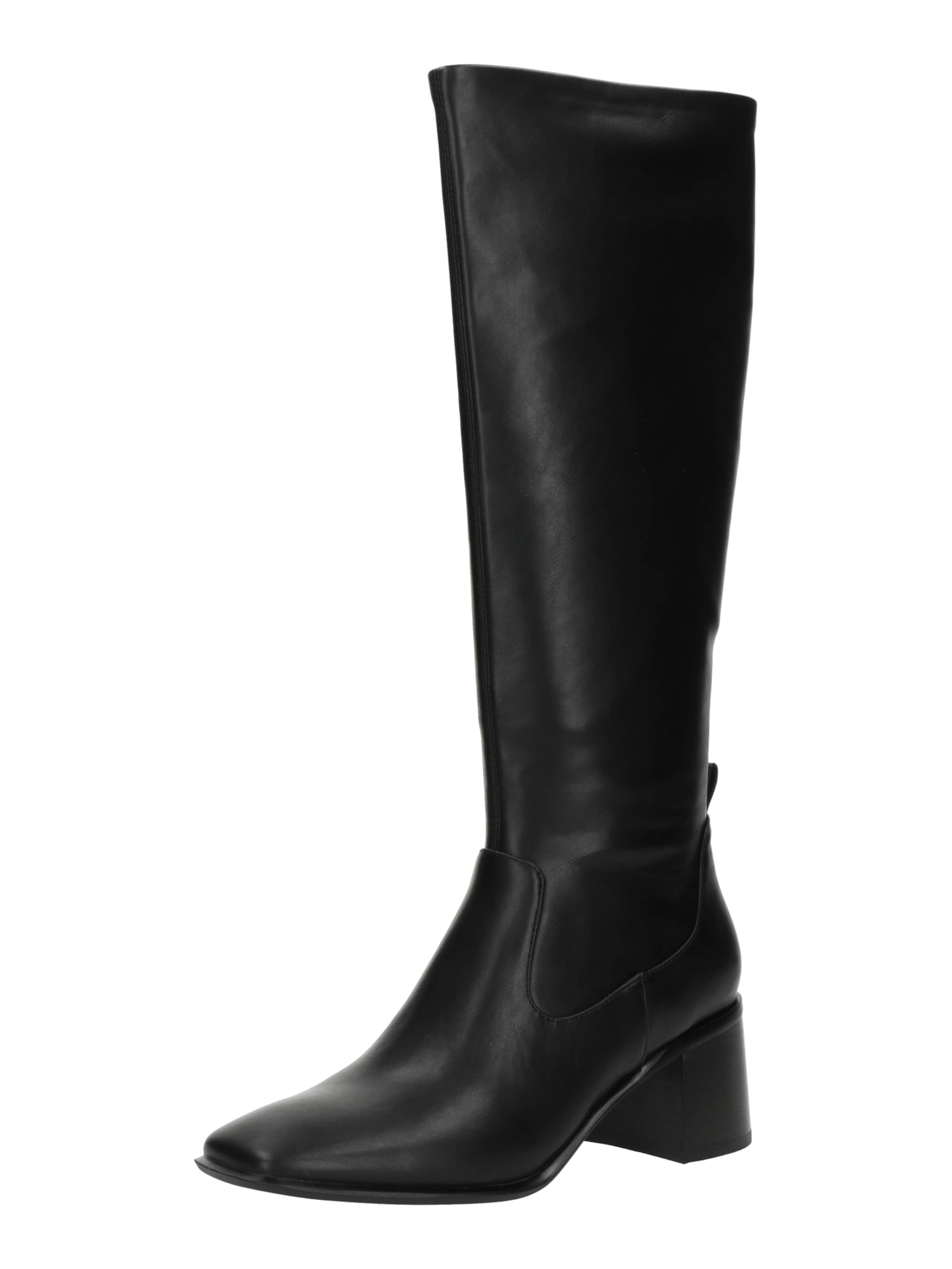 Jeffrey Campbell Stiefel 'JEREM-KH' in Schwarz: Vorderseite