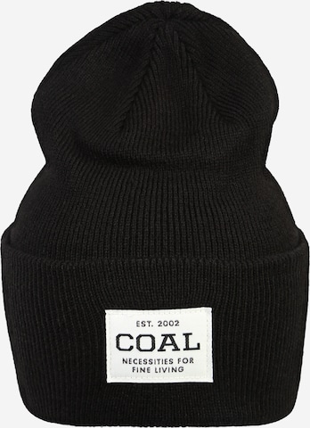 Coal Mütze in Schwarz: front