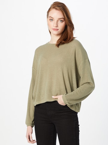 24COLOURS Sweater in Green: front