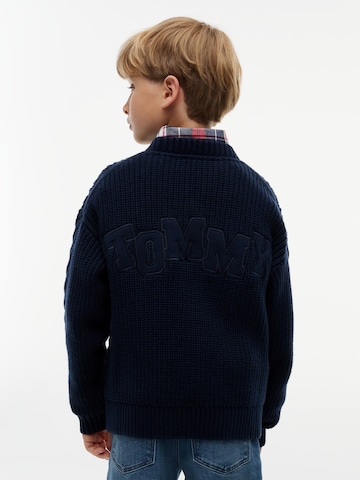 TOMMY HILFIGER Pullover in Blau