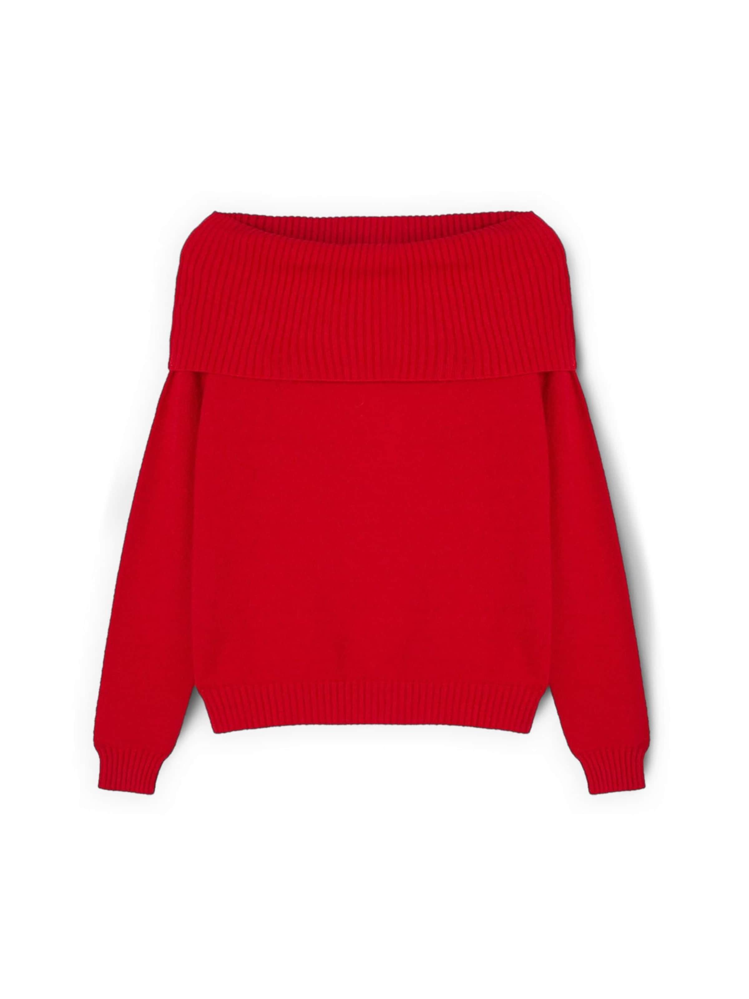 MOTIVI Trui in Rood: voorkant