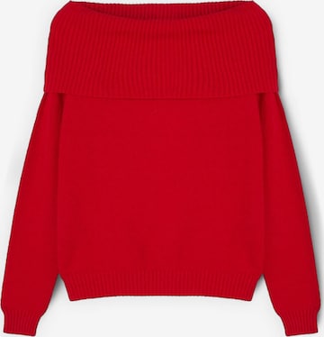 MOTIVI Trui in Rood: voorkant