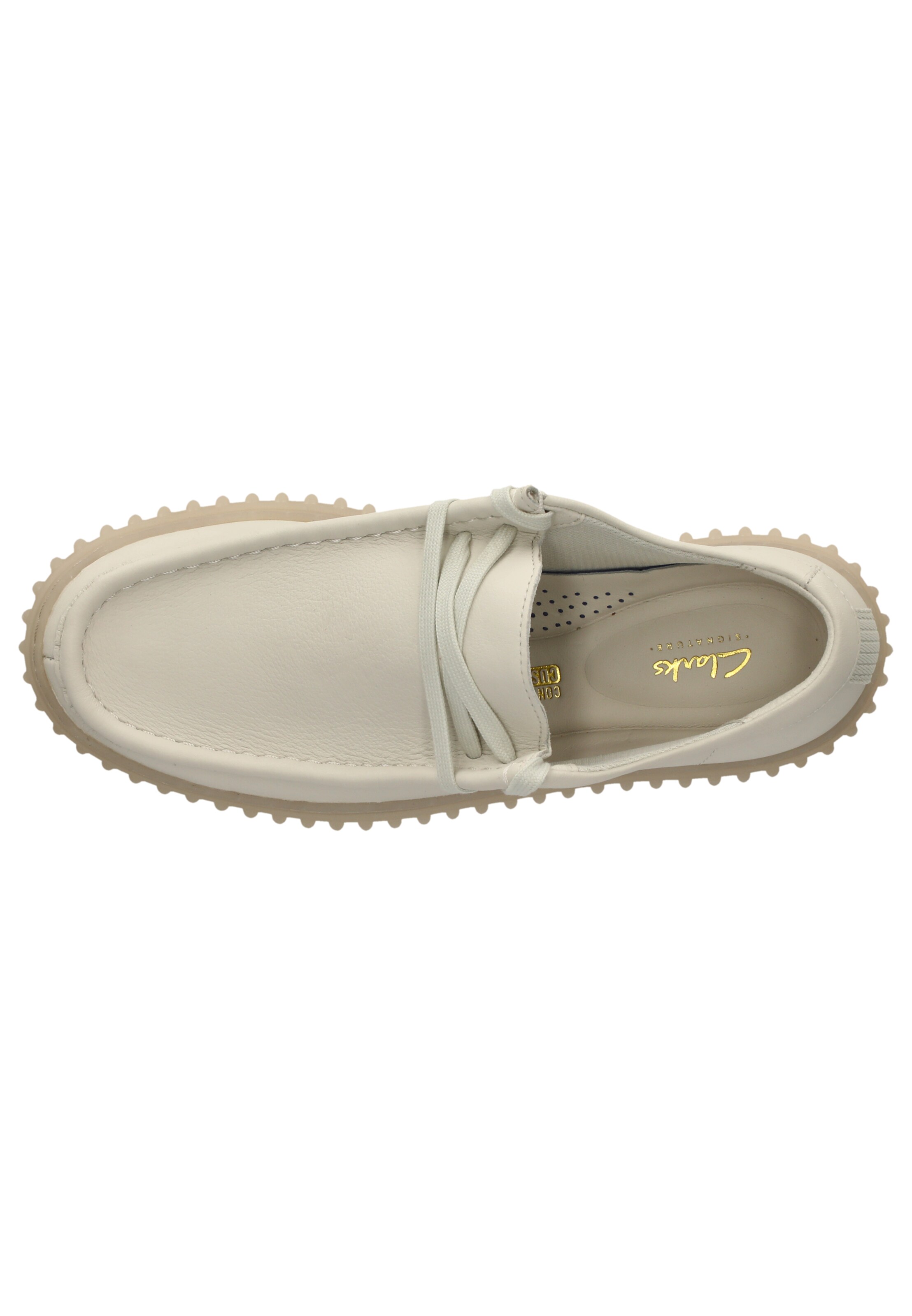 CLARKS Lace-up shoe 'Torhill' in White