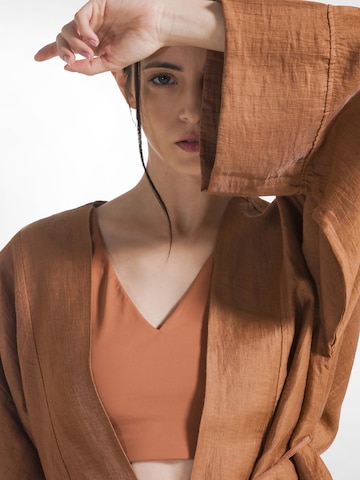 Kimono di DEHA in marrone