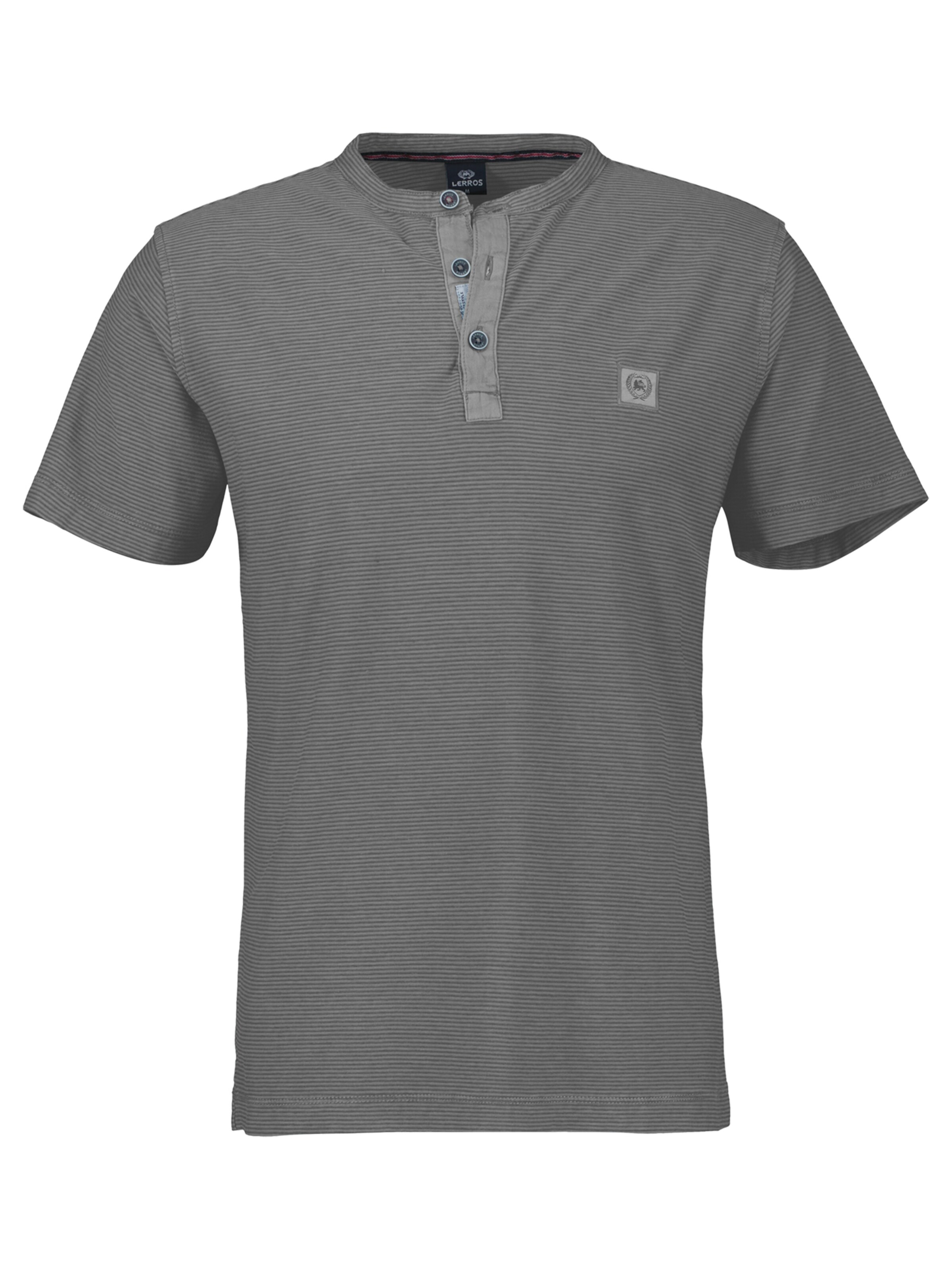 T-Shirt LERROS en gris : devant