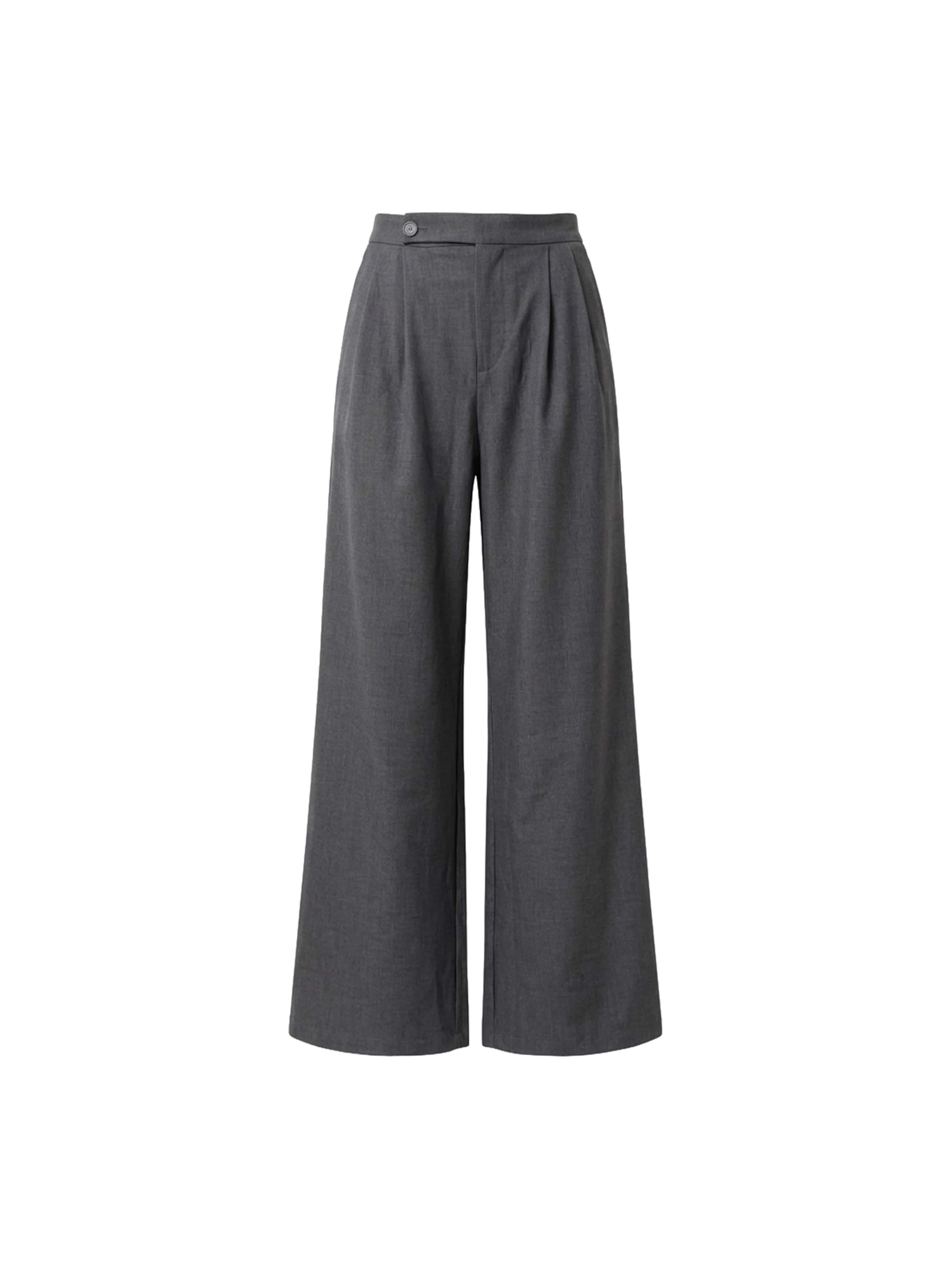 studioselect Pantalon à plis 'Ida' en gris, Vue avec produit