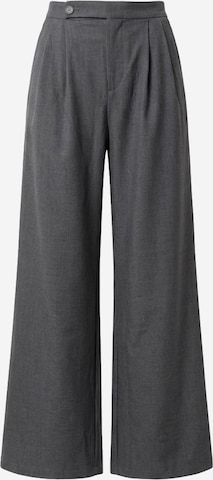 studioselectLoosefit Hlače na crtu 'Ida' - siva boja: prednji dio