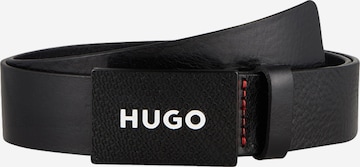 Ceinture 'Gilao' HUGO Red en noir : devant