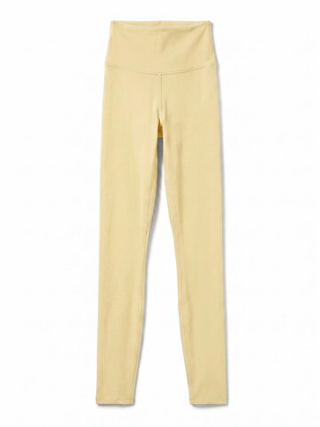 MyLibi Skinny Leggings in Yellow: front