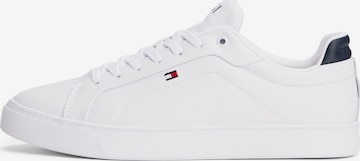 Baskets basses 'ICON COURT' TOMMY HILFIGER en blanc : devant