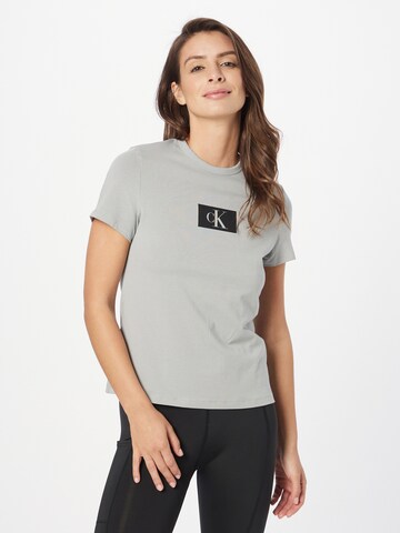 Calvin Klein Underwear - Camiseta térmica en gris: frente