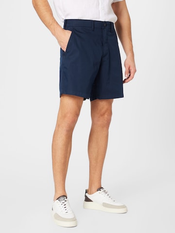 Abercrombie & Fitch Regular Chino in Blauw: voorkant